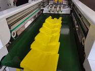 H D Hình dạng 100 chiếc / phút Máy sản xuất túi không dệt 15kw